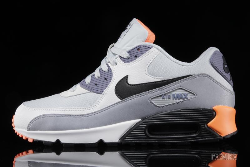 Nike Air Max 90 Essential Grey Purple Orange 02