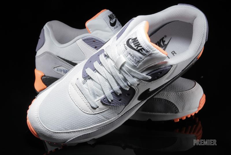 Nike Air Max 90 Essential Grey Purple Orange 05