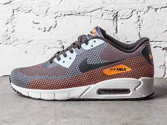 Nike Air Max 90 JCRD - Atomic Orange - Squadron Blue