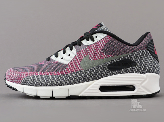 Nike Air Max 90 Jcrd Black Grey Anthracite Bright Mango 01