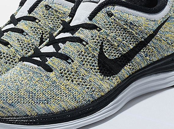 Nike Flyknit Lunar1+ - Green - Blue - Black