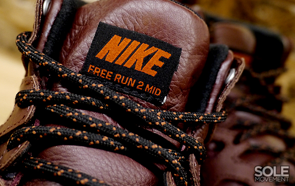 Nike Free Run 2 Sneakerboot Leather 34