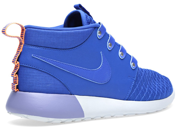 Nike Roshe Run Mid Game Royal Atomic Orange 3