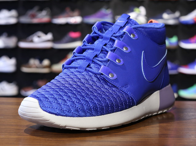 Nike Roshe Run Sneakerboot Game Royal Atomic Orange 01