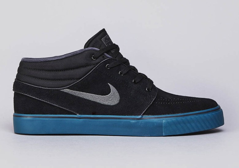 Nike SB Stefan Janoski Mid – Black – Base Grey – Night Factor