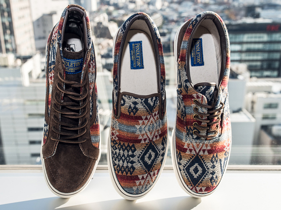 Pendleton x Vans Japan Fall/Winter 2013 Collection