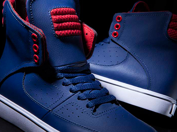 Supra Spectre Navy Red White 01