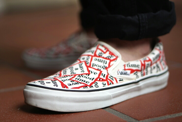 BEAMS x Vans Slip-On "Have A Good Time"