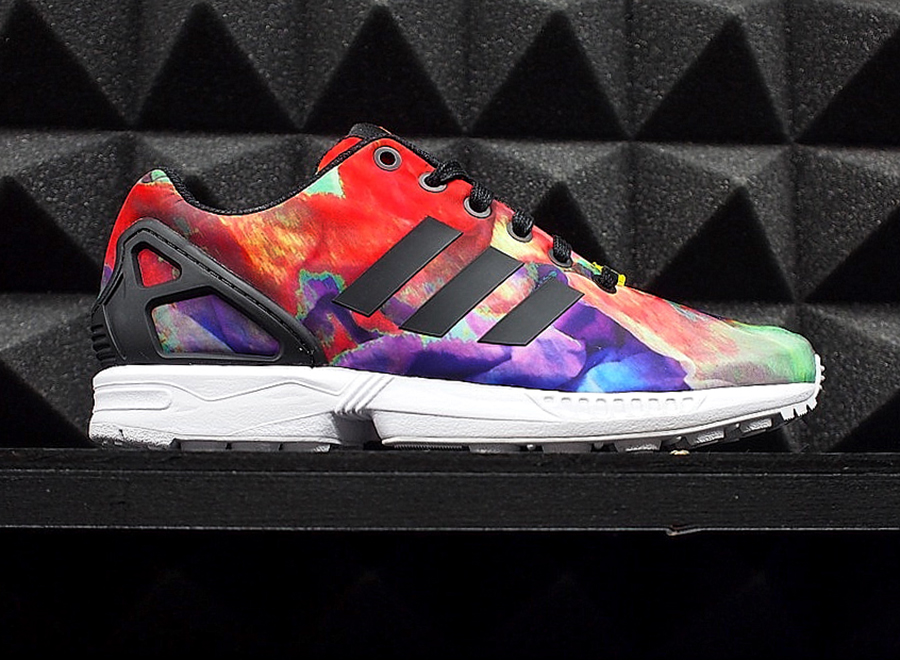 Adidas Zx Flux Floral Rainbow