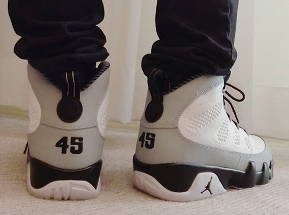 Air Jordan 9 "Barons" - On-Feet Images