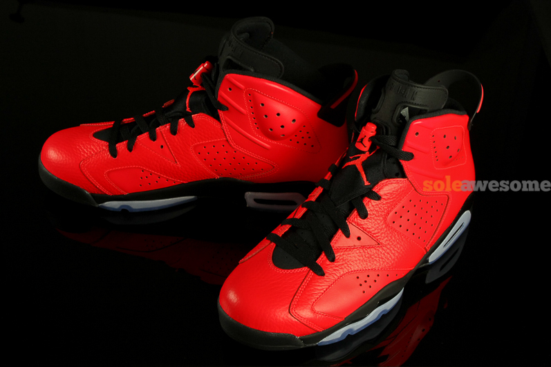Air Jordan 6 Retro Infrared 23 Black 3