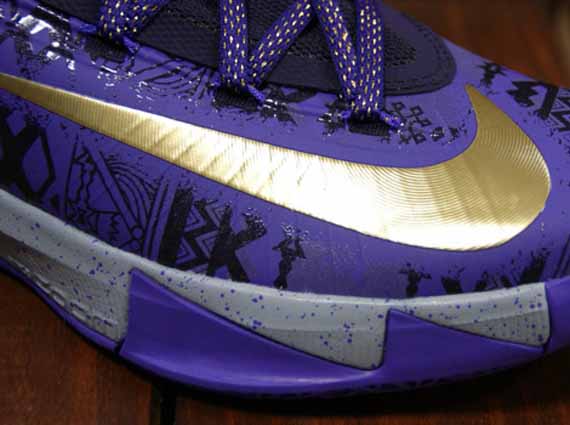 Nike KD 6 "BHM" - Purple Venom - Metallic Gold - Purple Dynasty