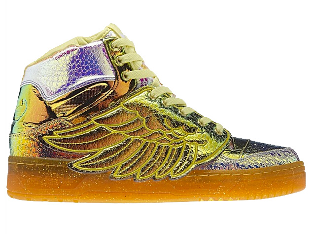 Jeremy Scott Adidas Js Wings Iridescent Gold Foil 02