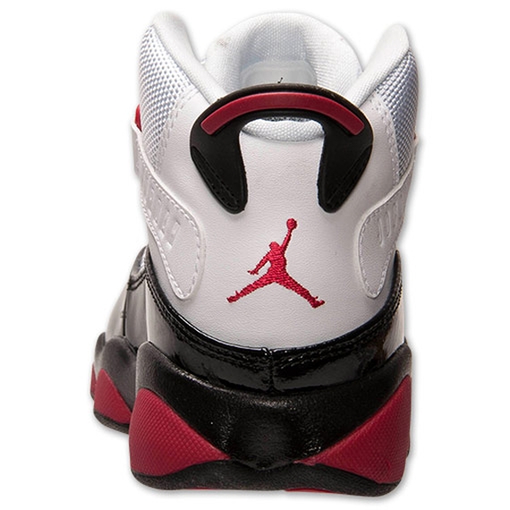Jordan 6 Rings White Black Legion Red Wolf Grey 01