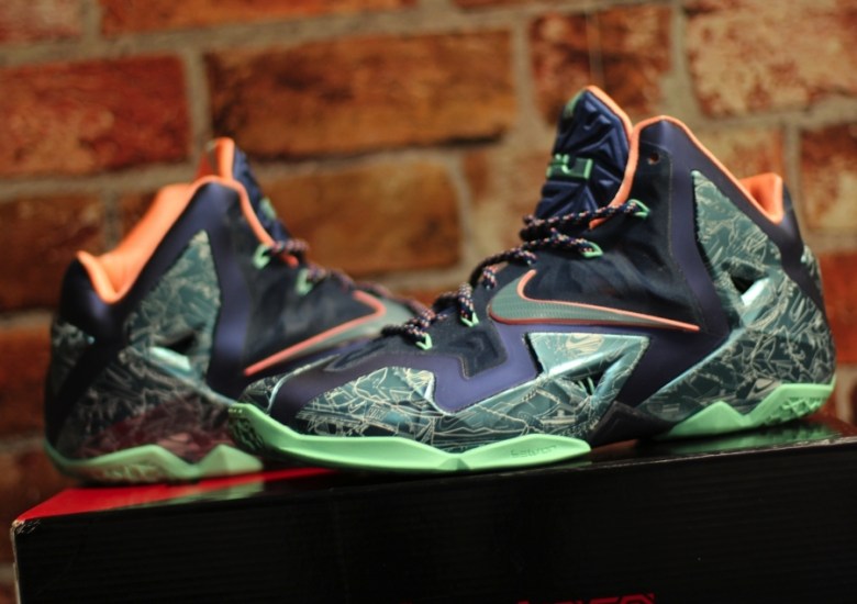 Nike LeBron 11 “Laser” Customs by Absolelute for Soley Ghost