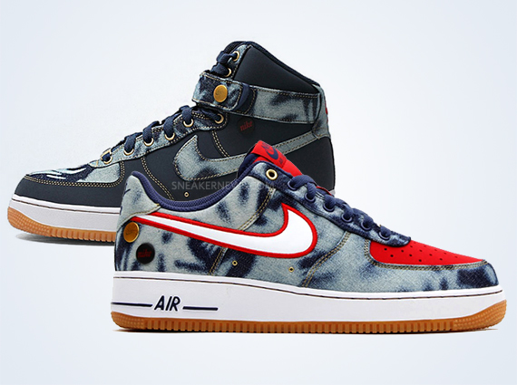 Nike Air Force 1 Denim Pack Release Date 1