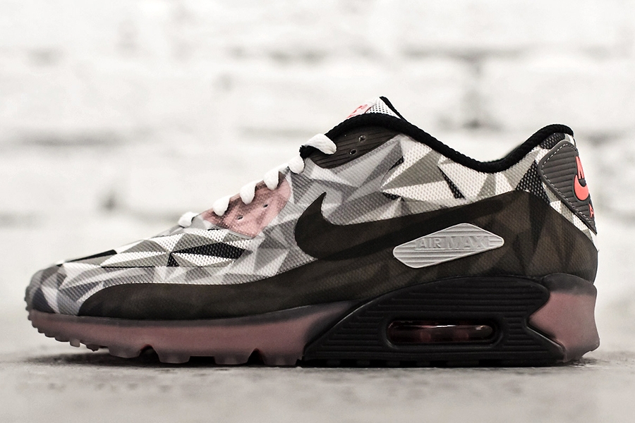 Nike Air Max 90 Ice White Cool Grey Infrared Black Infrared 04