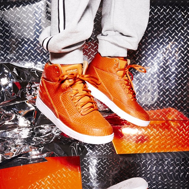 Nike Air Python Orange 21 Mercer Exclusive