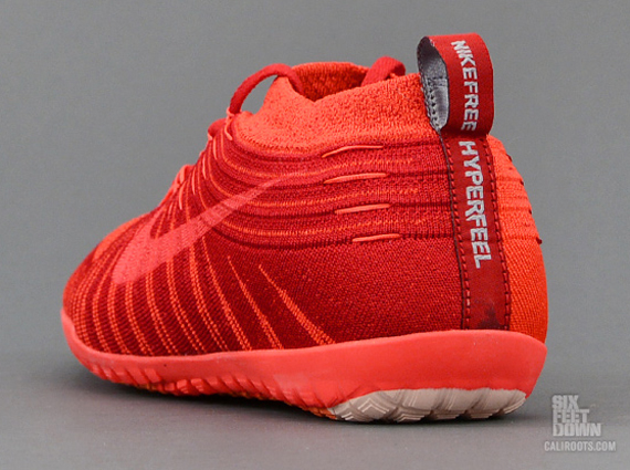 Nike Free Hyperfeel Run - Gym Red - Light Crimson