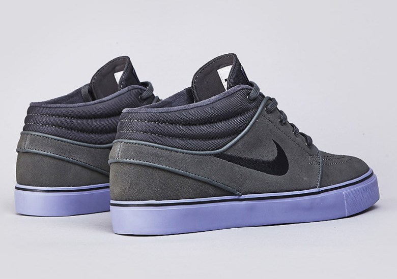 Nike SB Stefan Janoski Mid – Dark Base Grey – Black – Purple