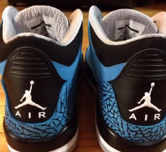 Powder Blue Jordan 3 Gs 4