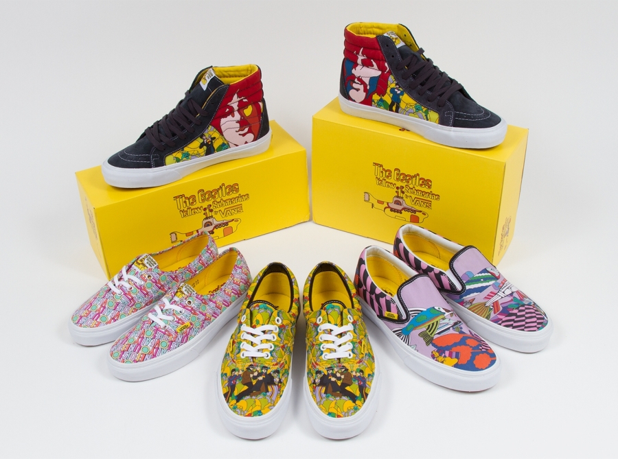 The Beatles Vans Sneakers 01