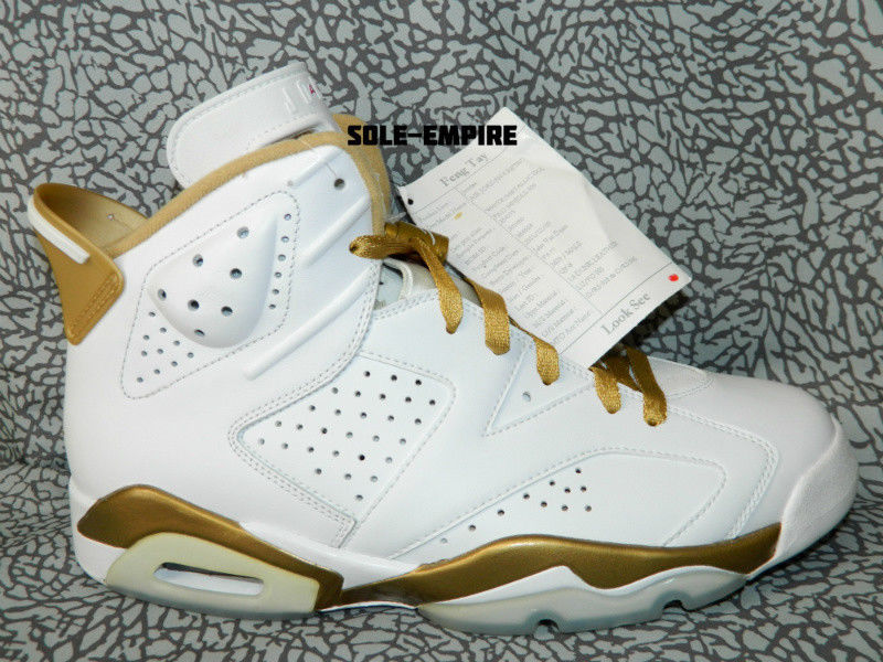 Air Jordan 6 Golden Moments Alternate Sample 06