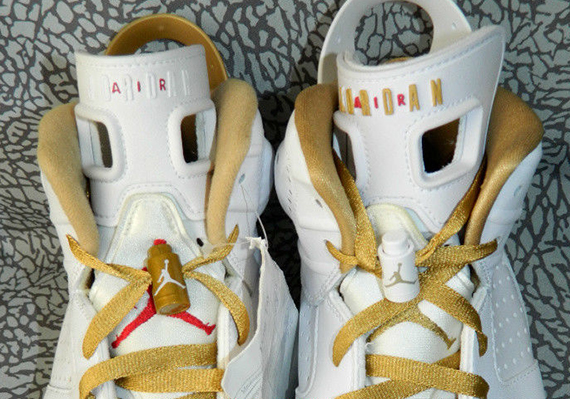 Air Jordan 6 Golden Moments Sample