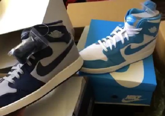 Air Jordan 1 AJKO “UNC” + “Georgetown”