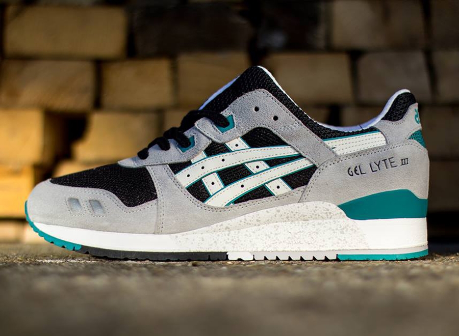 Asics Gel Lyte III - Grey - Black - Teal