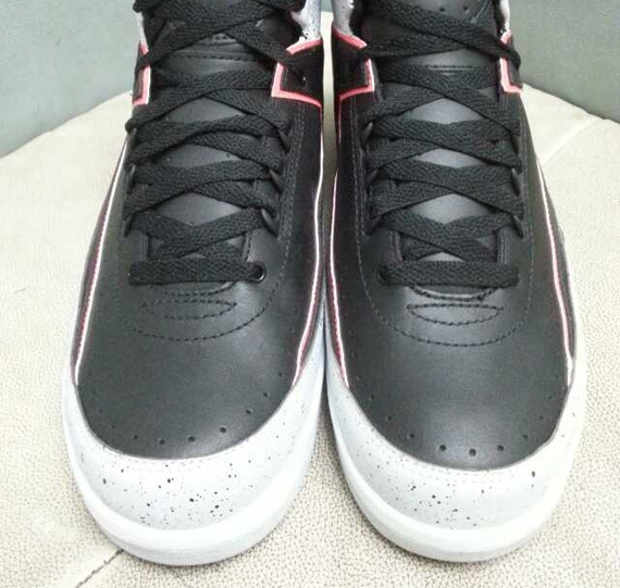 Infrared Black Speckle Air Jordan 2 4