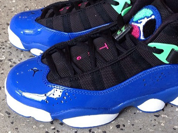 Jordan 6 Rings GS - Black - Game Royal - White