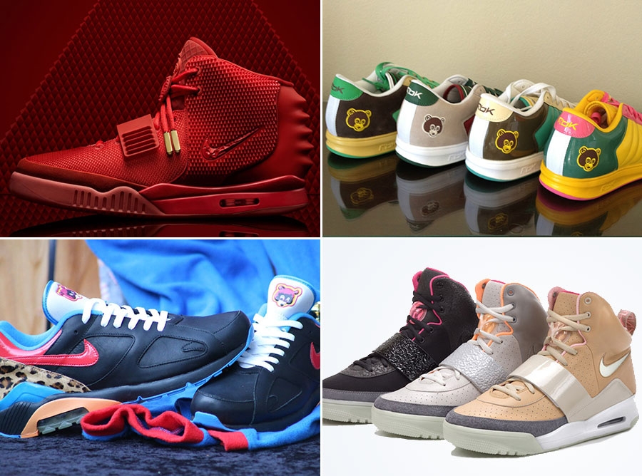 A History of Kanye West's Sneaker Collabs