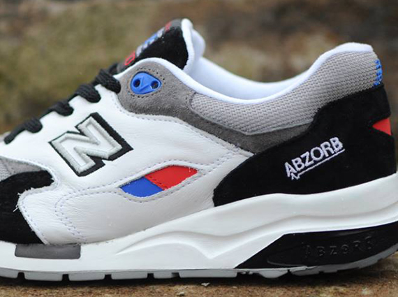 New Balance CM1600 - Black - White - Red - Blue
