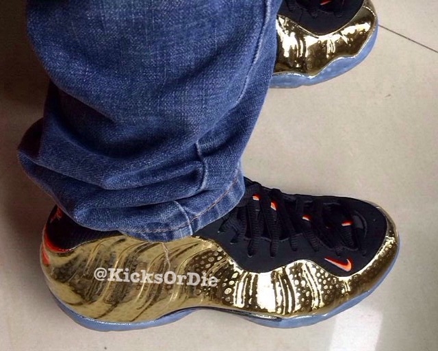 Nike Air Foamposite One Gold Safari 01