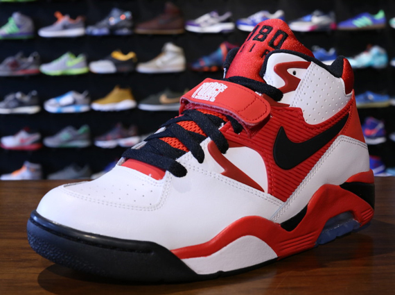 Nike Air Force 180 - White - Black - Red