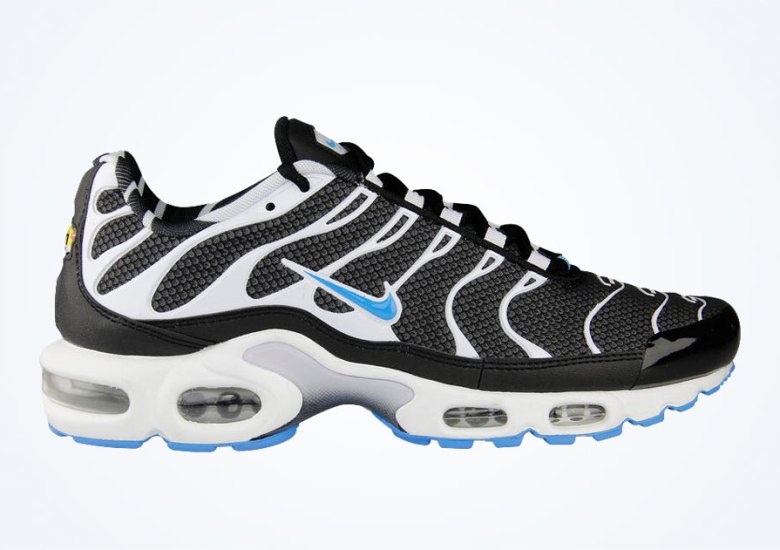 Nike Air Max Plus – Black – White – Vivid Blue
