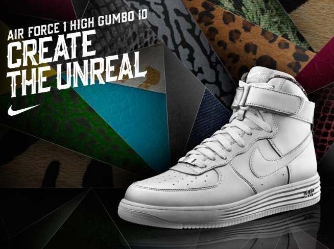 NIKEiD Air Force 1 "Gumbo League" Options