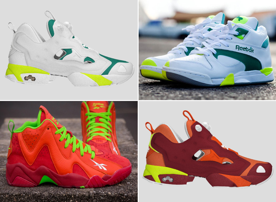 10 Iconic Reebok Colorways You Can Customize on the YourReebok Insta Pump Fury