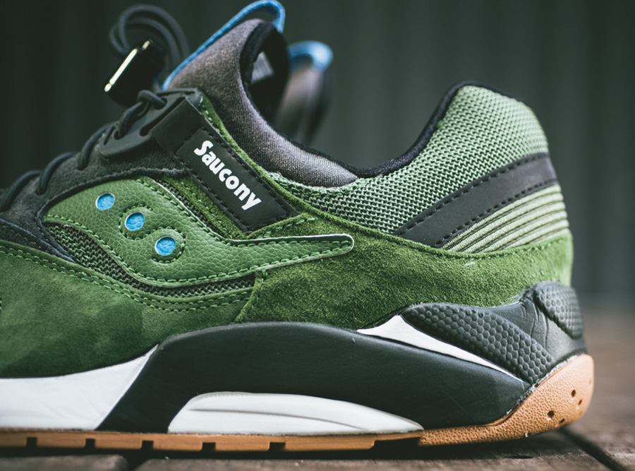 Saucony Grid 9000 - Green - Black - Gum