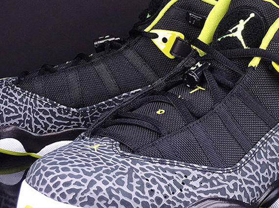 Venom Green Jordan 6 Rings 2