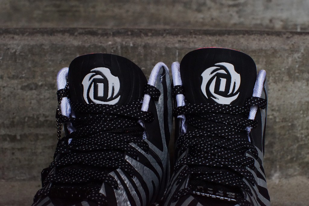 Adidas D Rose 4 5 Black Silver 01
