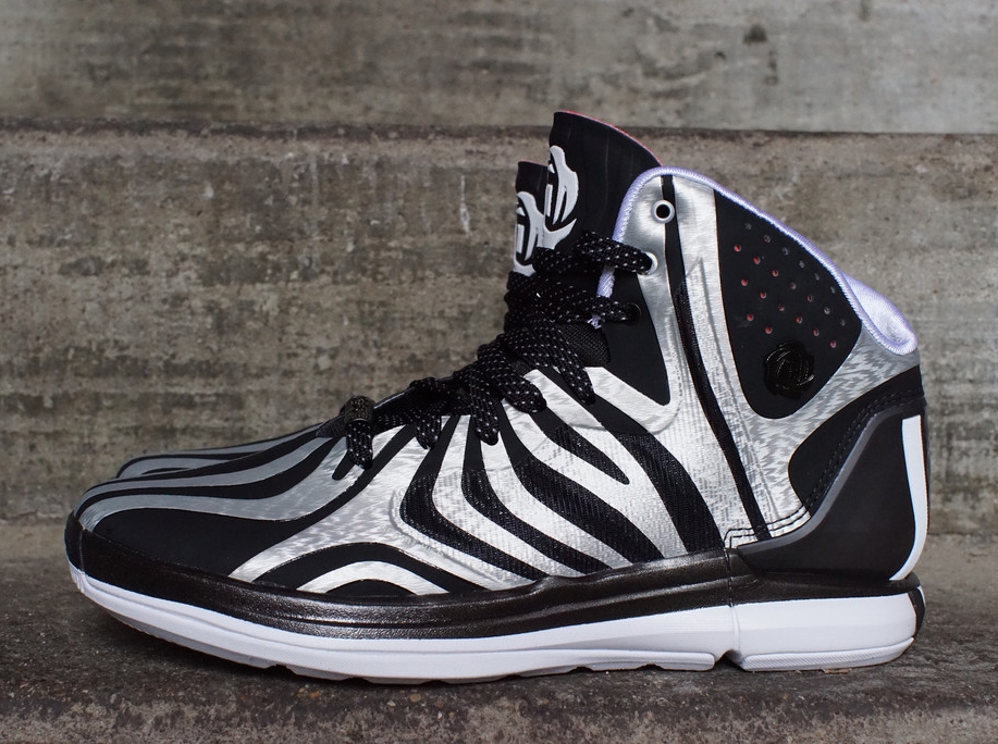 Adidas D Rose 4 5 Black Silver