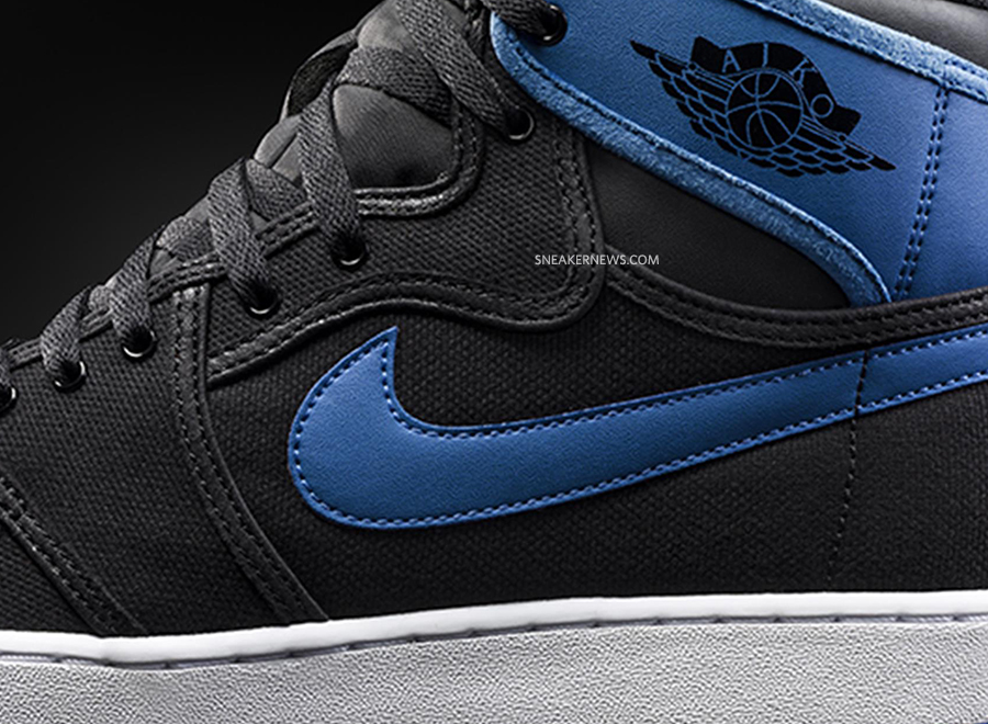 Air Jordan 1 Retro Ko High Black Royal 4