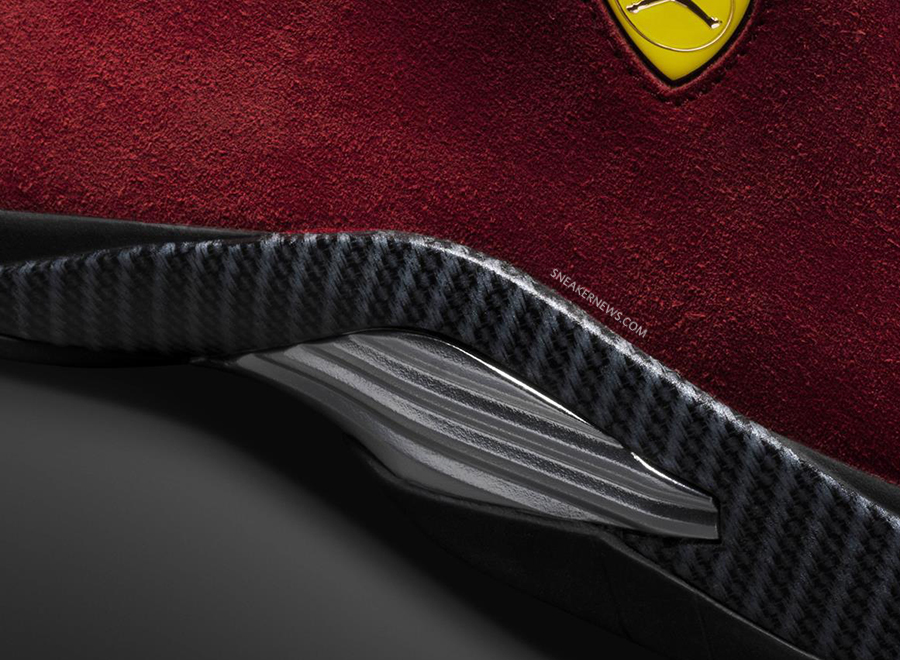 Air Jordan 14 Red Suede 8