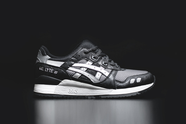 Asics Gel Lyte III – Black/Silver Re-issue
