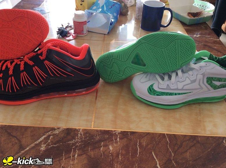 Comparing Lebron 10 Lebron 11 Low 21