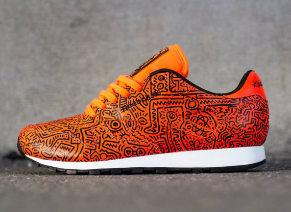 Keith Haring Reebok Classic Leather Lux Spring 2014