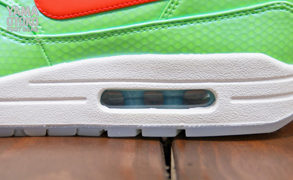 Nike Air Max 1 Fb Premium Polarized Blue Total Crimson Neo Lime 5