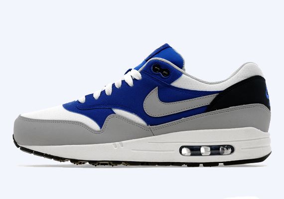 Nike Air Max 1 - White - Wolf Grey - Game Royal